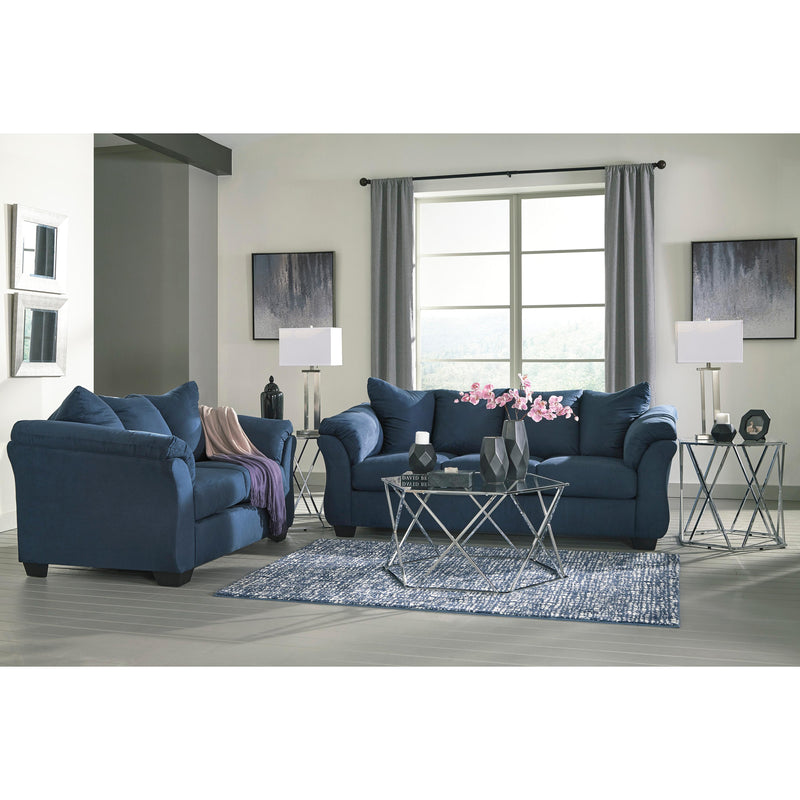Signature Design by Ashley Darcy Stationary Fabric Loveseat 7500735