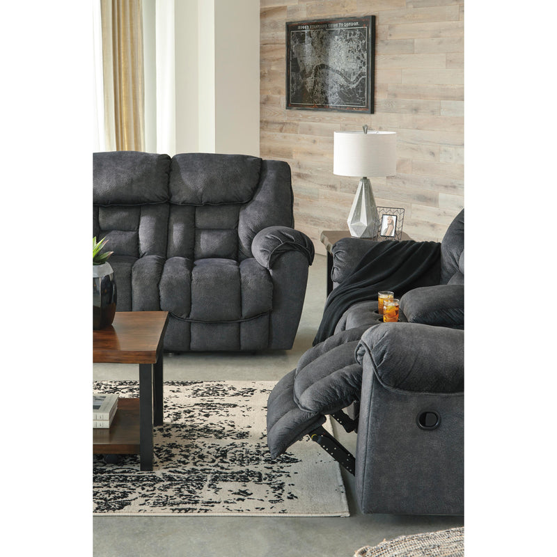 Signature Design by Ashley Capehorn Reclining Fabric Sofa 7690288