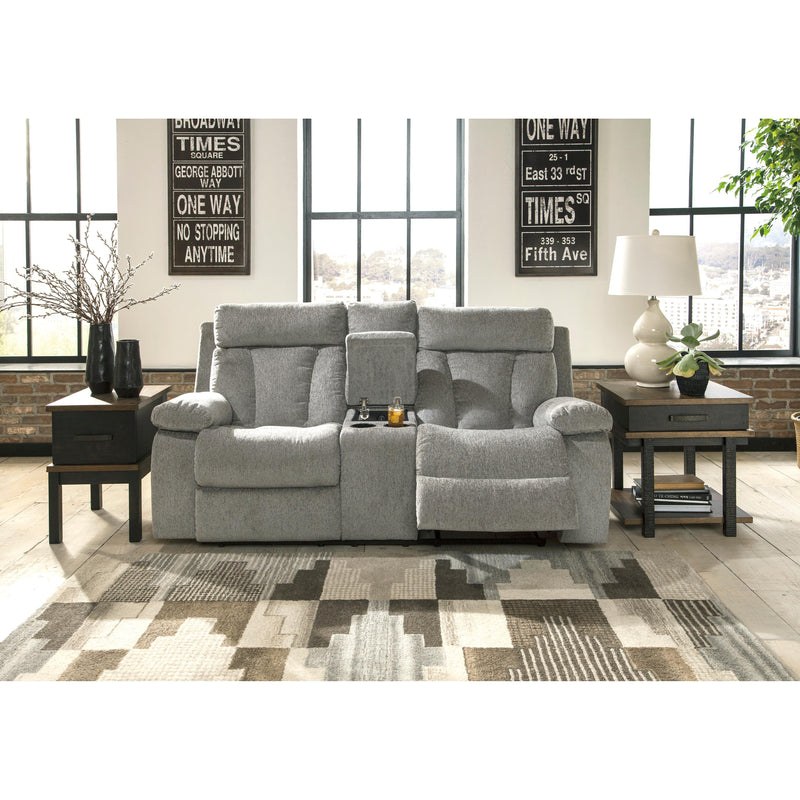 Signature Design by Ashley Mitchiner Reclining Fabric Loveseat 7620494