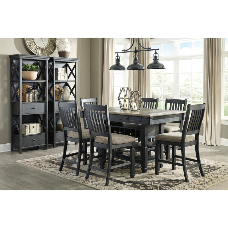 Signature Design by Ashley Tyler Creek Counter Height Dining Table with Pedestal Base D736-32
