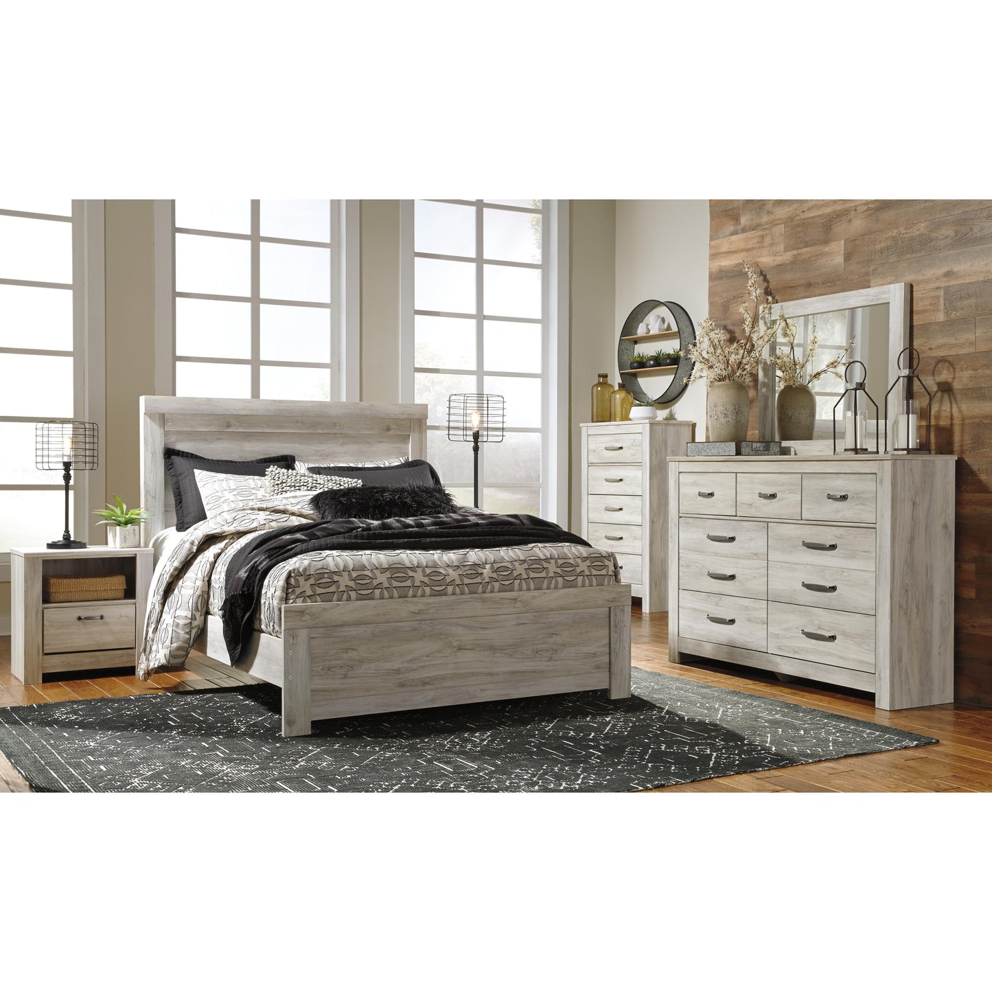 Signature Design by Ashley Bellaby Queen Panel Bed B331-57/B331-54/B331-96