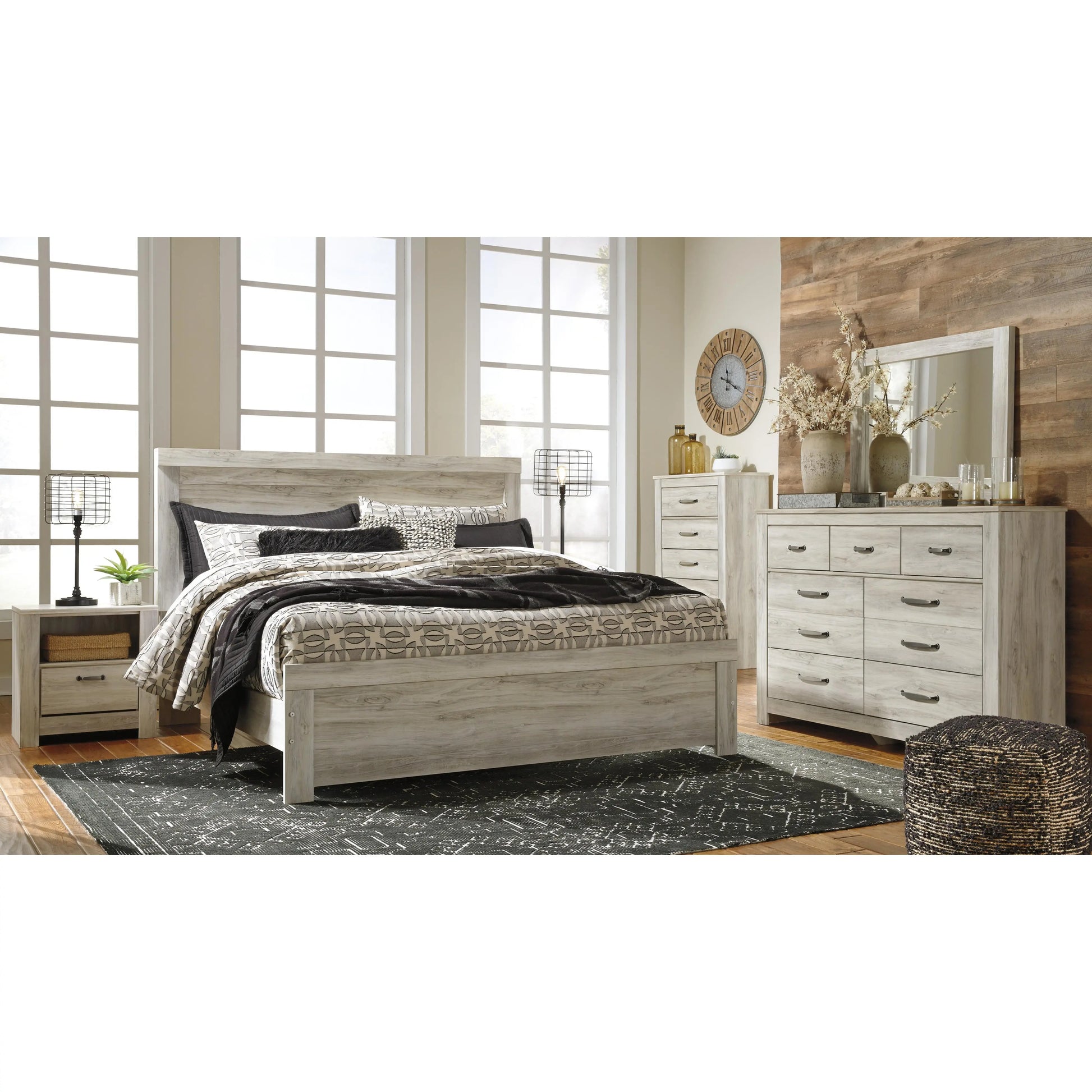 Signature Design by Ashley Bellaby King Panel Bed B331-58/B331-56/B331 ...