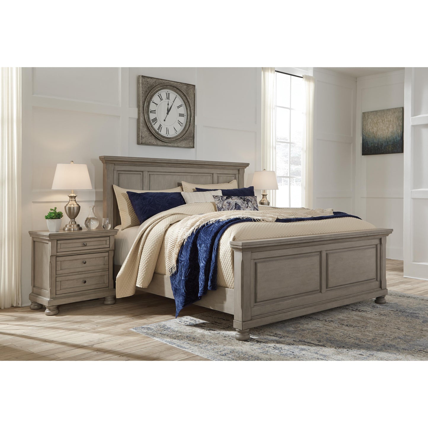 Signature Design by Ashley Lettner King Panel Bed B733-58/B733-56/B733-97
