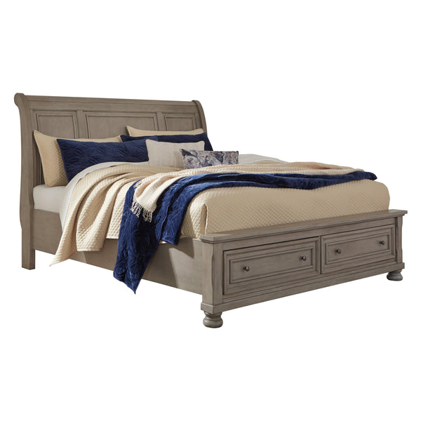 Signature Design by Ashley Lettner Queen Sleigh Bed with Storage B733-77/B733-74/B733-98