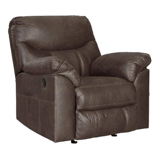 Signature Design by Ashley Boxberg Rocker Leather Look Recliner 3380325