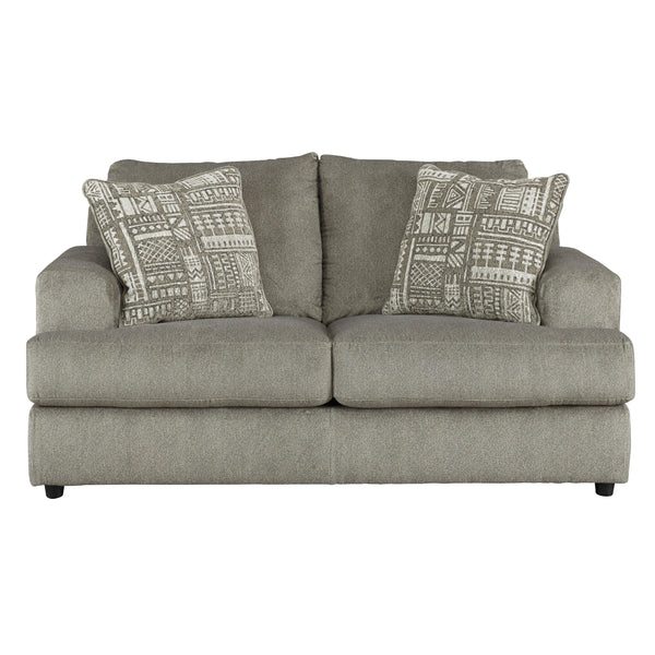 Signature Design by Ashley Soletren Stationary Fabric Loveseat 9510335