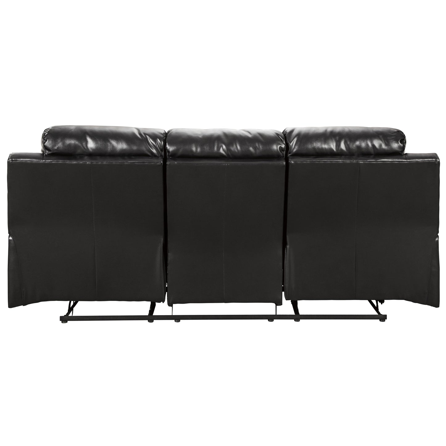 Signature Design by Ashley Kempten Reclining Leather Look Sofa 8210588
