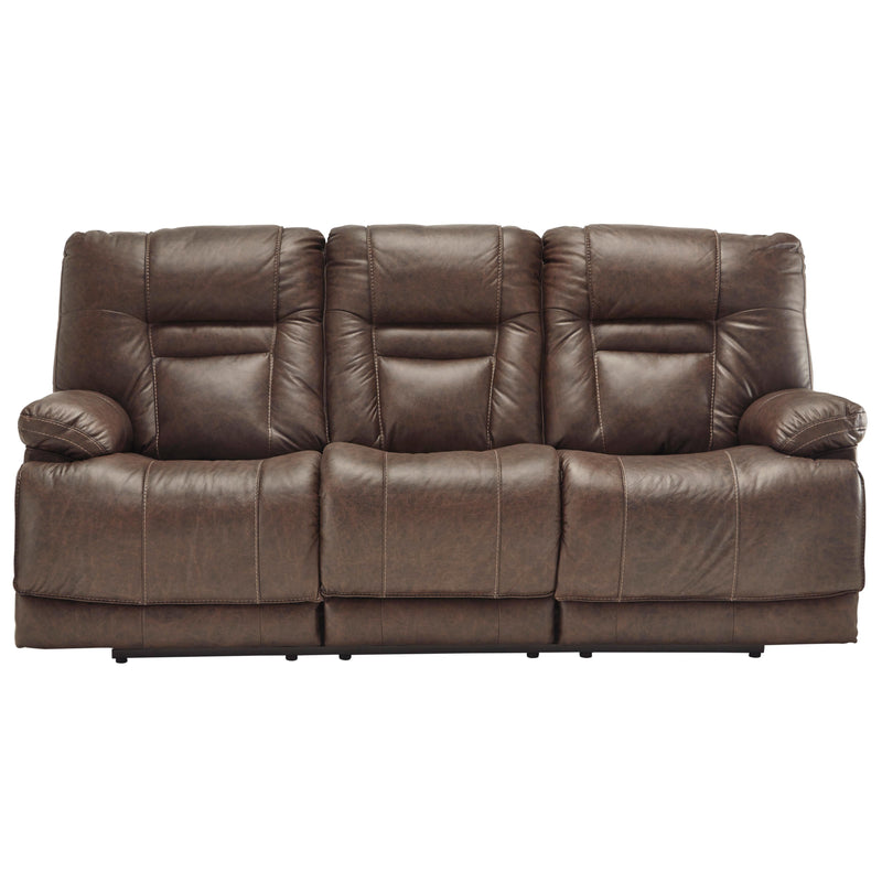 Signature Design by Ashley Wurstrow Power Reclining Leather Match Sofa U5460315