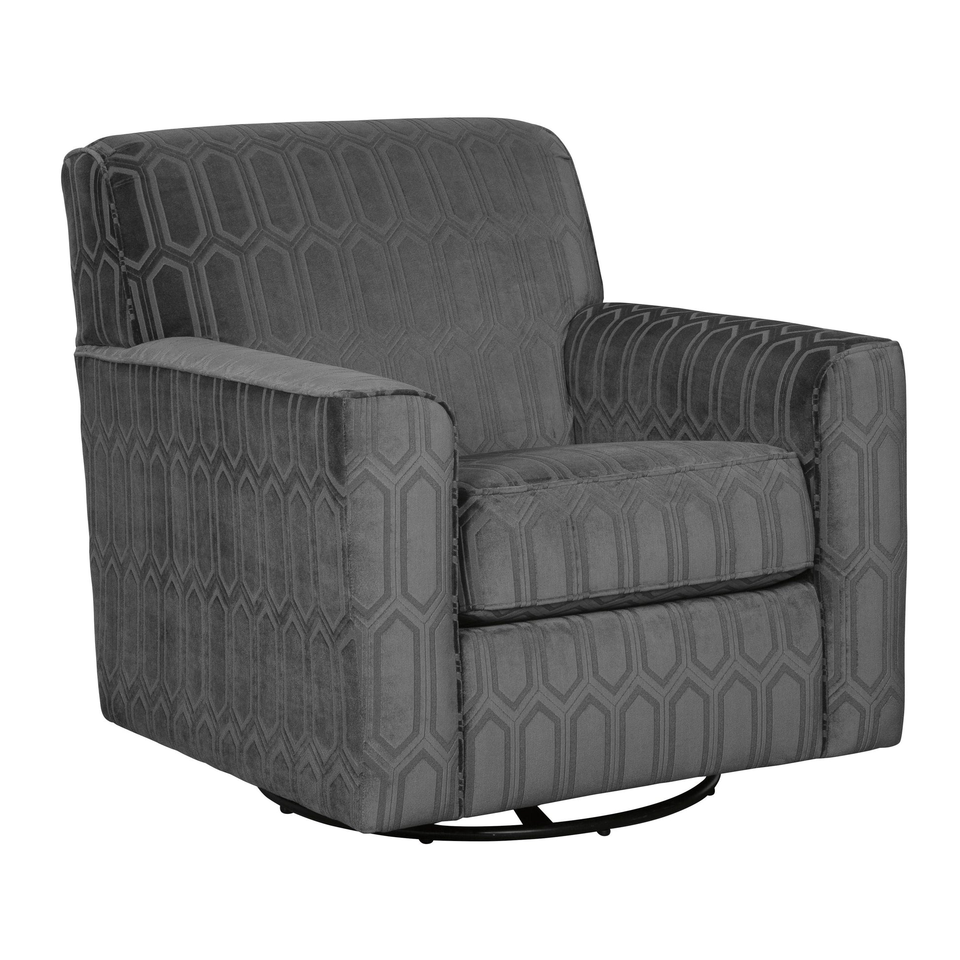Signature Design by Ashley Zarina Swvel Fabric Accent Chair 9770442
