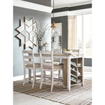 Signature Design by Ashley Skempton Counter Height Dining Table with Trestle Base D394-32