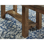 Signature Design by Ashley Moriville Dining Table with Trestle Base D631-45