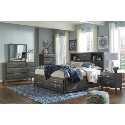 Signature Design by Ashley Caitbrook California King Bookcase Bed with Storage B476-69/B476-66/B476-95