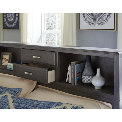 Signature Design by Ashley Caitbrook California King Bookcase Bed with Storage B476-69/B476-66/B476-95