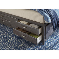 Signature Design by Ashley Caitbrook King Bookcase Bed with Storage B476-69/B476-66/B476-99