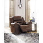 Signature Design by Ashley Stoneland Rocker Leather Look Recliner 3990425