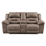 Signature Design by Ashley Stoneland Power Reclining Leather Look Loveseat 3990596