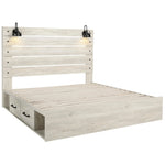 Signature Design by Ashley Cambeck King Panel Bed with Storage B192-58/B192-56/B192-160/B100-14