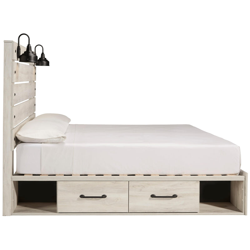 Signature Design by Ashley Cambeck King Panel Bed with Storage B192-58/B192-56/B192-160/B100-14