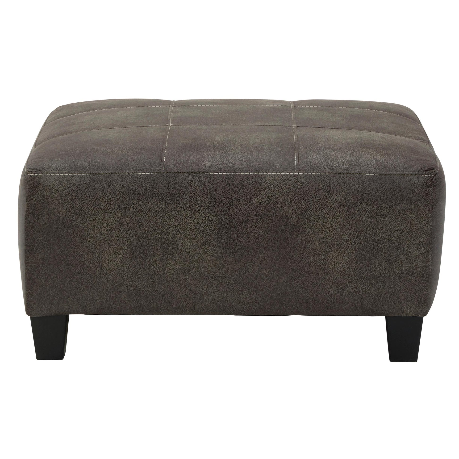 Signature Design by Ashley Navi Leather Look Ottoman 9400208