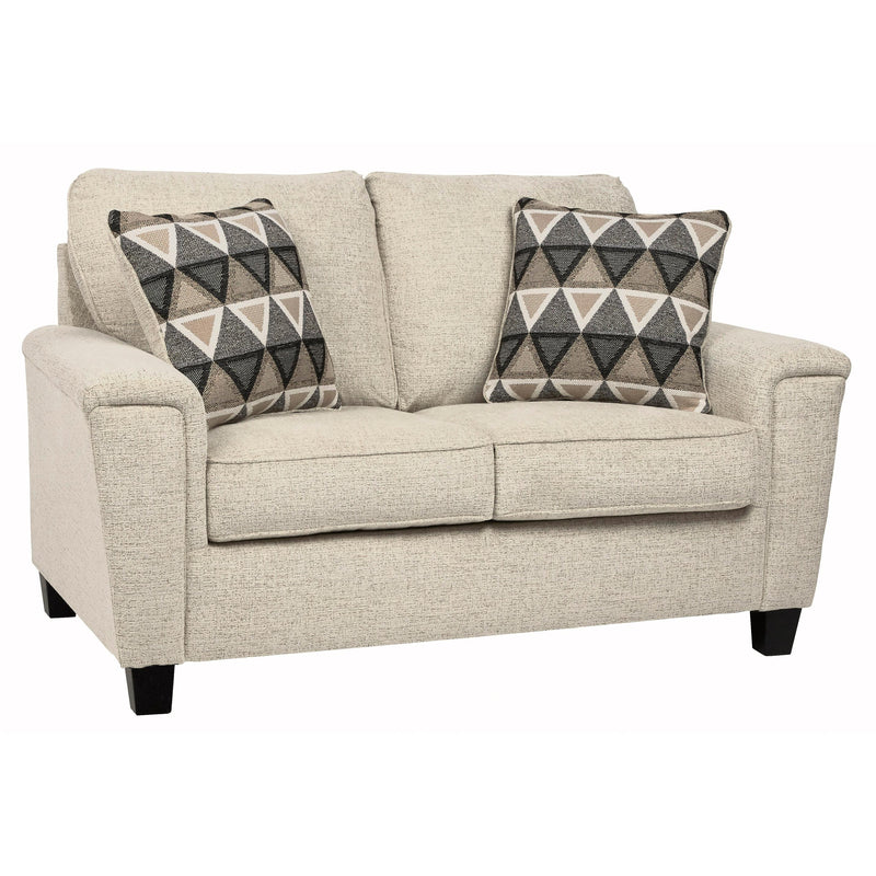 Signature Design by Ashley Abinger Stationary Fabric Loveseat 8390435
