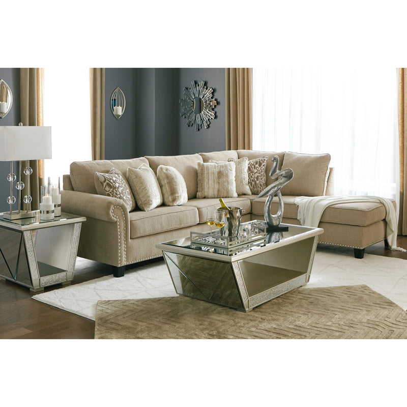Signature Design by Ashley Dovemont Fabric 2 pc Sectional 4040166/4040117