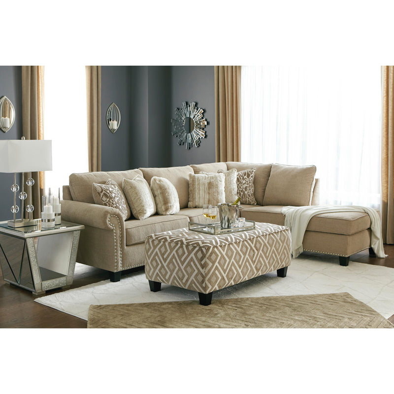 Signature Design by Ashley Dovemont Fabric 2 pc Sectional 4040166/4040117