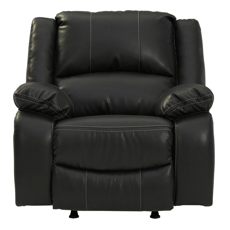 Signature Design by Ashley Calderwell Rocker Leather Look Recliner 7710125
