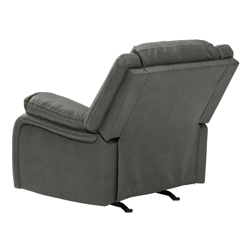Signature Design by Ashley Calderwell Rocker Leather Look Recliner 7710325