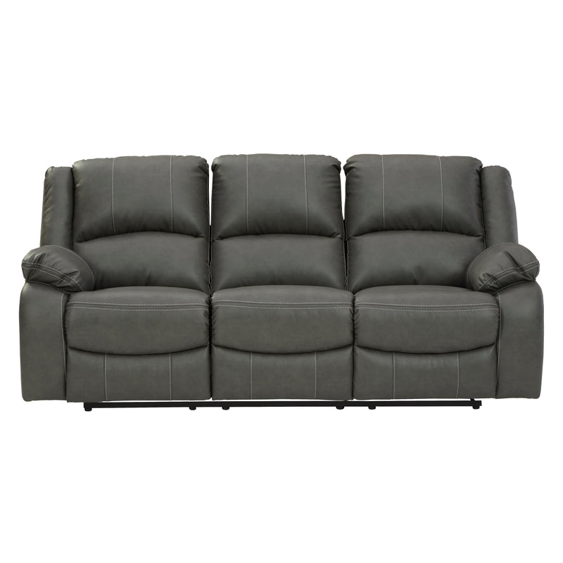 Signature Design by Ashley Calderwell Reclining Leather Look Sofa 7710388
