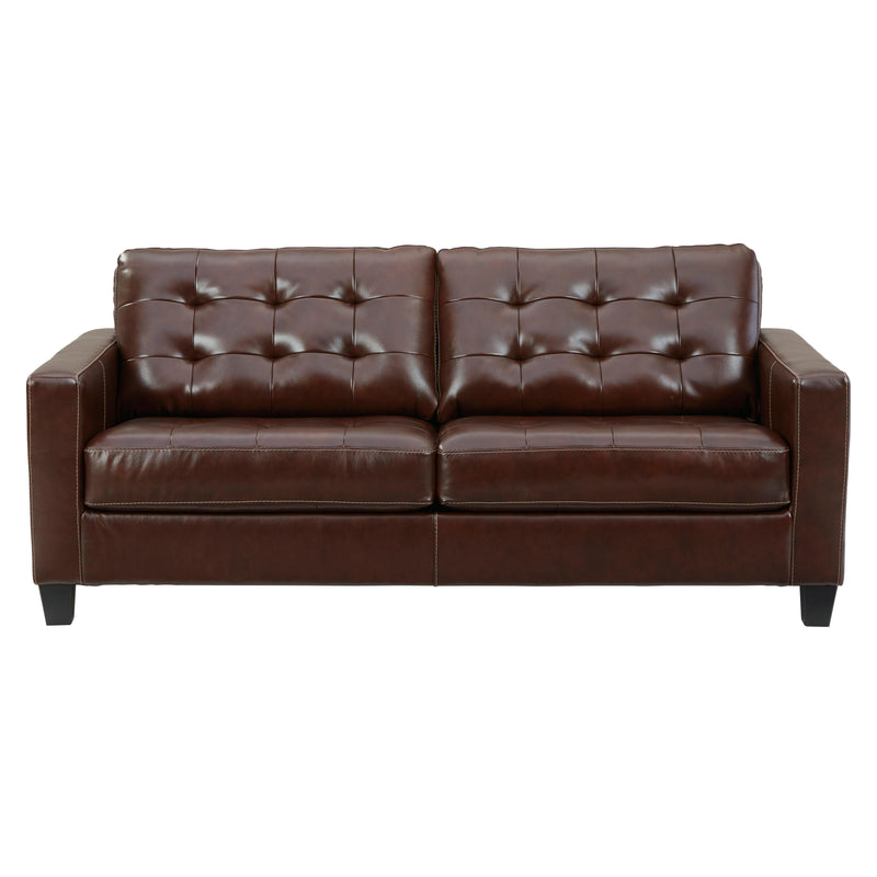 Signature Design by Ashley Altonbury Stationary Leather Match Sofa 8750438