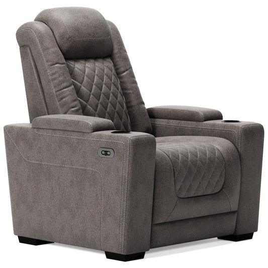 Signature Design by Ashley HyllMont Power Leather Look Recliner 9300313