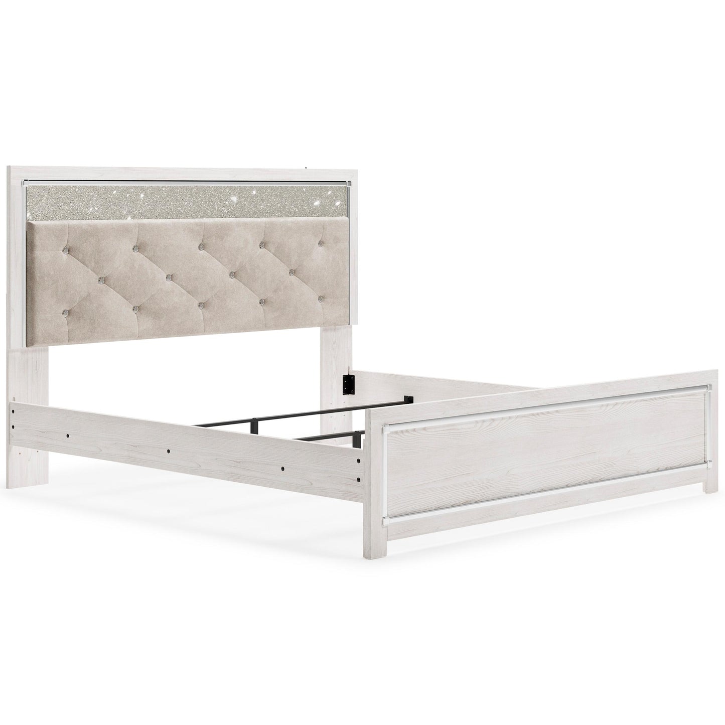 Signature Design by Ashley Altyra King Upholstered Panel Bed B2640-58/B2640-56/B2640-97