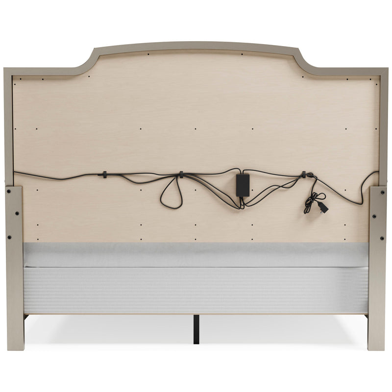 Signature Design by Ashley Chevanna King Upholstered Panel Bed B744-58/B744-56/B744-97