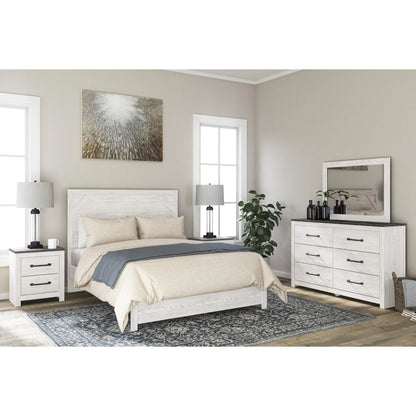 Signature Design by Ashley Gerridan 6-Drawer Dresser with Mirror B1190-31/B1190-36
