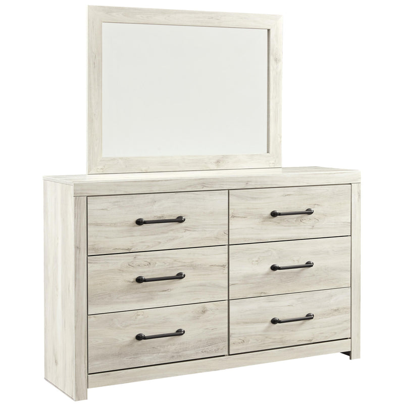 Signature Design by Ashley Cambeck 6-Drawer Dresser with Mirror B192-31/B192-36