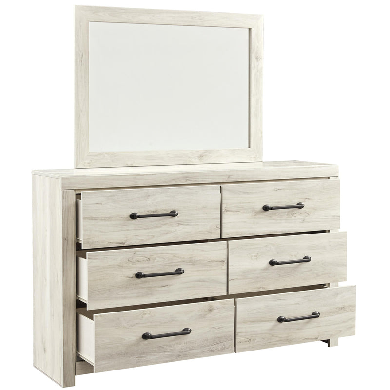 Signature Design by Ashley Cambeck 6-Drawer Dresser with Mirror B192-31/B192-36