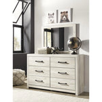 Signature Design by Ashley Cambeck 6-Drawer Dresser with Mirror B192-31/B192-36