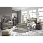 Benchcraft Derekson 6-Drawer Dresser with Mirror B200-31/B200-36