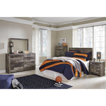 Benchcraft Derekson 6-Drawer Dresser with Mirror B200-31/B200-36