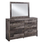 Benchcraft Derekson 6-Drawer Dresser with Mirror B200-31/B200-36