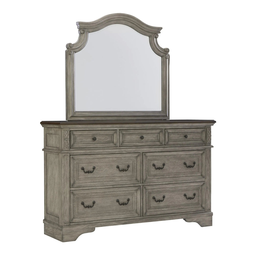 Signature Design by Ashley Lodenbay 7-Drawer Dresser with Mirror B751-31/B751-36