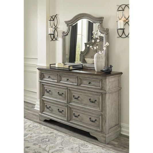 Signature Design by Ashley Lodenbay 7-Drawer Dresser with Mirror B751-31/B751-36