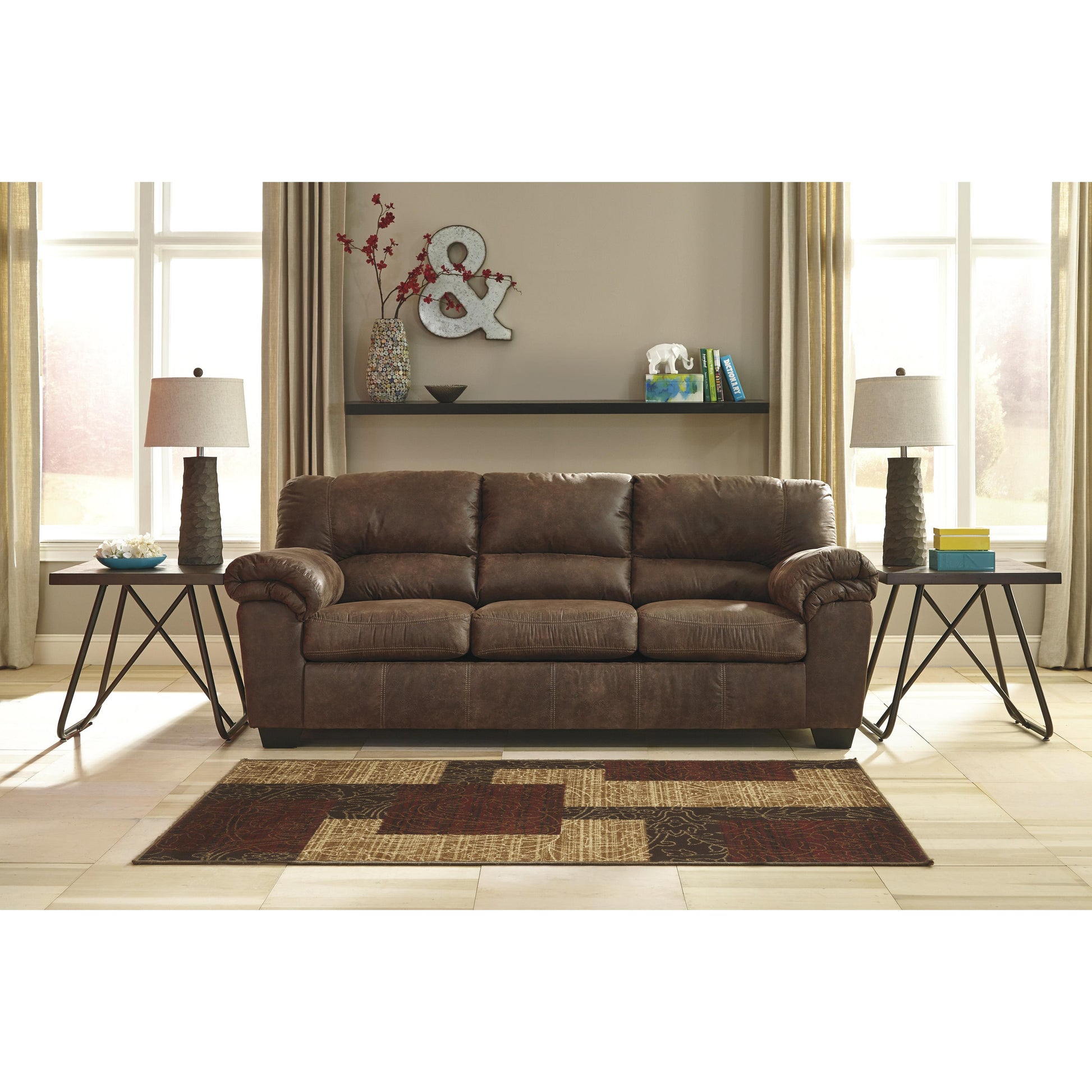 Signature Design by Ashley Bladen Leather Look Full Sofabed 1202036