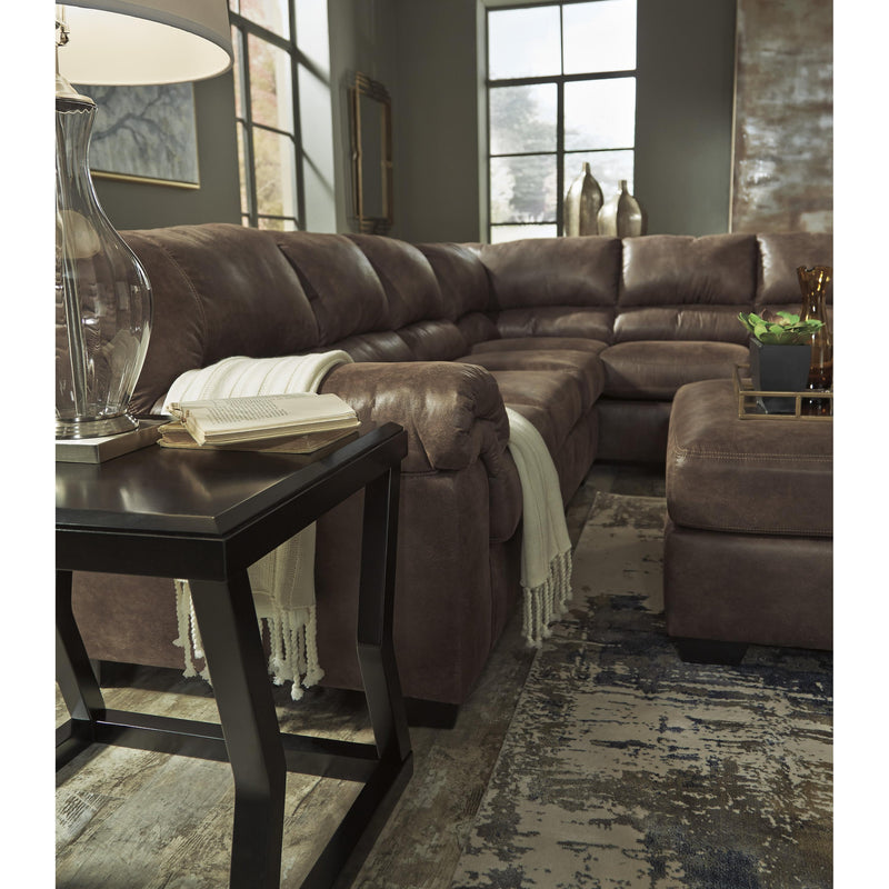Signature Design by Ashley Bladen Leather Look 3 pc Sectional 1202055/1202046/1202067