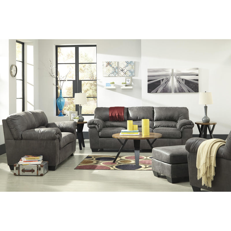 Signature Design by Ashley Bladen Stationary Leather Look Sofa 1202138