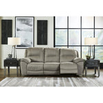 Signature Design by Ashley Next-Gen Gaucho Power Reclining Leather Look Sofa 5420387