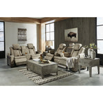 Signature Design by Ashley Next-Gen DuraPella Power Reclining Leather Look Loveseat 2200318