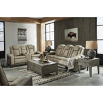 Signature Design by Ashley Next-Gen DuraPella Power Reclining Leather Look Loveseat 2200318