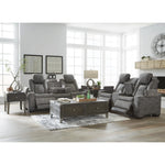 Signature Design by Ashley Next-Gen DuraPella Power Reclining Leather Look Loveseat 2200418