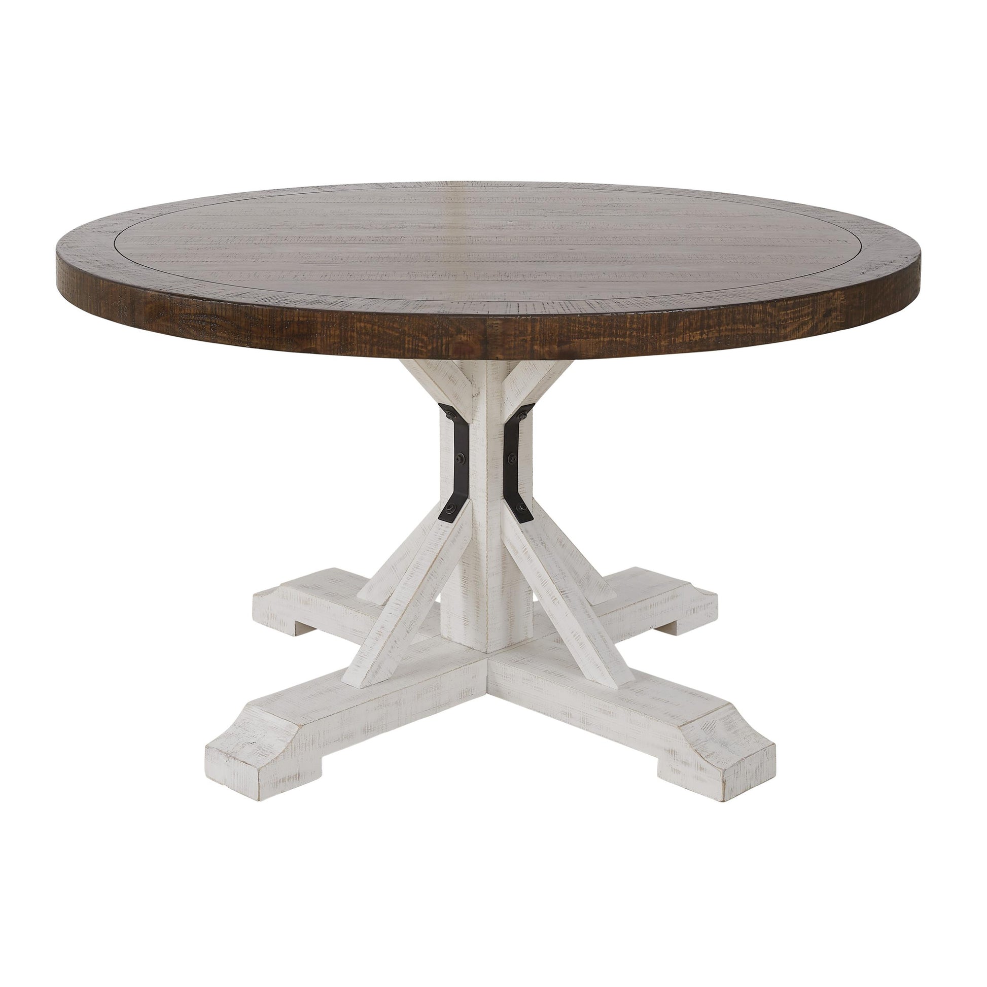 Signature Design by Ashley Round Valebeck Dining Table with Pedestal Base D546-50T/D546-50B